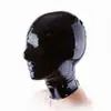 Juguetes Sexuales Más Vendidos Latex Casco 2D Ropa Fetichista Ajustado Brillante Bdsm Fábrica Mayorista Casco de Látex