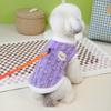 Ropa para Perro Tracción Ropa Polar Otoño e Invierno Ropa para Gato Teddy Perro Pequeño Ropa para Mascota Lindo Polar Jacquard