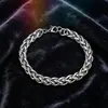 Pulseras Minimalistas Versátiles Europeas y Americanas de Venta Caliente Transfronteriza con Líneas Finamente Talladas, Joyería de Moda Retro de Nicho para Parejas, Venta Directa del Fabricante