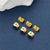 Único Bulk Ear Plug Ear Stud Plugue Traseiro Silicone Transparente Plástico Ear Plug Ear Stud Acessórios Brincos Anti-queda