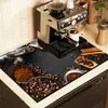 Máquina de café simple americana alfombrilla antideslizante alfombrilla de drenaje alfombrilla para mesa de comedor barra alfombrilla para encimera de cocina absorbente secado rápido venta al por mayor