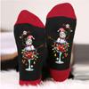 Comercio Exterior al por Mayor Linterna de Colores Copa Calcetines de Navidad Calcetines de Algodón Calcetines Deportivos para Hombre Absorbentes de Sudor de Media Pantorrilla Patrón de Dibujos Animados de Moda