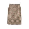 Elegante Falda Ajustada a la Cadera para Mujer Moda 2025 Versátil Chica Hot Slim Verano Retro a Cuadros Falda con Abertura Trasera Venta al por Mayor