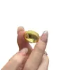Anillo de Oreja de Espiga de Trigo con Diamantes de Estilo Antiguo de Moda Anillo de Moissanita de Lujo Ligero Nuevo Estilo Chino Anillo Dorado Noble