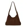 Bolso Cubo Tote de Gran Capacidad para Viajes Diarios para Mujer 2025 Otoño Nueva Moda Bolso de Hombro Textura Simple Bolso Cruzado