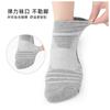 Calcetines de baloncesto para deportes al aire libre, competición, entrenamiento, antideslizantes, absorción de impactos, cortos, de toalla en la planta, gruesos, transpirables, para correr, tipo Terry