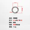 Anillo de Resorte de Aleación de Zinc Ecológico Estándar Europeo, Llavero Colgante de Moda, Accesorios, Varios Estilos, Selección Integral, Versátil