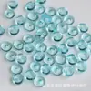 Slime de plástico no poroso con cuentas planas pequeñas, accesorios de joyería para bricolaje, relleno de slime, material de decoración para peceras.