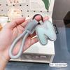 26 Letras Inglesas Llavero de Cuero para Coche Iniciales Exquisito Gama Alta Pareja Colgante para Mochila Escolar Regalo Venta al por Mayor