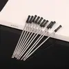 Fábrica en stock al por mayor 1.0mm metal pequeño Gao Shi recambios de bolígrafo de tinta pueden ser reemplazados por recambios de aceite para producción de muestras