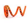 10mm Halloween Ribbon Halloween Party Scene Decoração Bow Headwear Material Inglês Carta Fita de cor sólida