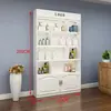 Vitrina Cosmética Vitrina Combinación Libre Estante de Tienda para Madres y Bebés Estilo Europeo Vitrina Contenedora de Productos para Salón de Belleza