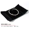 Caja de Anillo de Terciopelo de Doble Apertura para Joyería Caja para Collar Caja para Joyería Caja de Embalaje Caja de Regalo para Aretes Pulsera Venta al por Mayor Caja para Perlas