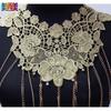 Meiximei Europeu e Americano Hot Jewelry Gold Lace Personalidade Moda Colar Body Chain