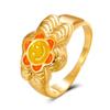 Anillo Europeo y Americano ins Simple Nuevo Amor Cara Sonriente Flor Moda Personalizada Lindo Geométrico Expresión Accesorios