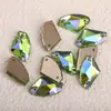 Weichen K9 - Cinturón de piel sintética con hebilla de alta calidad, cosido a mano, con cristales de imitación, para vestido de novia, accesorios de joyería