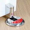 Sin perforaciones a prueba de viento no magnético succión puerta de baño trasera anti-colisión mecánica succión de puerta ajustable fuerte puerta toque largo