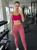 Calça de Yoga Cintura Alta Personalizada Levanta Bumbum, Calça Esportiva Elástica, Calça de Corrida Fitness de Secagem Rápida, Leggings Respiráveis de Modelagem Slim