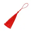 Ventilador Pequeno com Franja de Borla Pingente de Borla Pequeno Almofada Bola Pendurada Marcador de Página Acessórios de Cabelo Lanterna Acessórios de Borla Festivos Fabricante