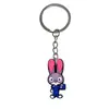 Novo Pingente de Chaveiro para Mochila Escolar Zootopia Pingente Chaveiro PVC Cola Macia Joias DIY Pequeno Presente Chaveiro