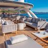 Sofá Exterior Ocio Impermeable Protección Solar Habitación Patio Terraza Diseñador Balcón Madera Maciza Mimbre Sofá Muebles