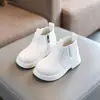 Botas Martin para Niños 2026 Otoño Nuevo Estilo Británico Suela Suave Botas Individuales Botas de Cuero Botas Cortas para Niñas Botas para Niños Botas para Bebés