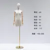 Mannequins estilo coreano suportes para vitrine de loja de roupas femininas de comprimento médio manequim de corpo inteiro para loja de roupas mesa humana manequim de loja de roupas
