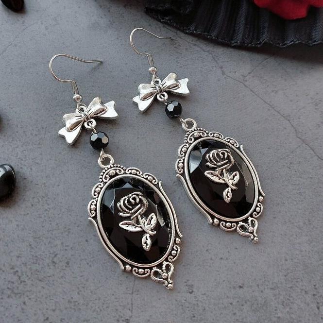 AQ-3869-银色耳环