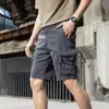 Shorts Casuais Americanos Workwear An Yang Masculino Verão 2026 Novos Esportes ao Ar Livre Calças Retas Soltas de Cinco Pontos