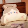 Nuevo modelo de cojín para cama para usar en la cama, adecuado para dormitorios, cojín de cabecera estilo caricatura, cojín grande para respaldo de sofá, extraíble y lavable con soporte lumbar