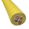 Cable de poliuretano PUR 16/18/20/24/26/30/32 núcleos impermeable y resistente al aceite superflexible para cadena portacables