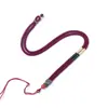 Cordón para colgante de plata 925, cuerda de collar tejida simple, cuerda para colgante de jade, joyería para colgar en el cuello, venta al por mayor, suministro directo