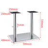 Patas de Mesa Temática de Restaurante Western, Accesorios para Patas de Mesa Redonda de Taberna Pequeña, Patas de Mesa de Acero Inoxidable de Estilo Simple para Cafetería y Tienda de Té con Leche