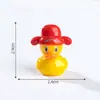 Transfronterizo Nuevo Producto Micro-Paisaje Lindo Pascua Profesional Patito Figura Decoración DIY Adorno de Escritorio
