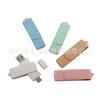 Pen Drive USB Biodegradável para Celular e Computador de Uso Duplo Palha de Trigo Pen Drive USB para Celular Otg Pen Drive USB Interface Tipo C Usbdisk