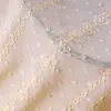 Fabricante de bordados de Keqiao, tecido bordado de chiffon poá, tecido para vestidos de noiva, Hanfu, camisolas, roupas da moda e decorações de cortinas