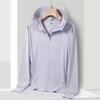 Nueva Ropa de Protección Solar de Verano, Ropa Exterior Fresca de Seda Helada para Hombres y Mujeres, Chaqueta Delgada con Ala Grande, Ropa de Protección Solar