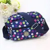Bolsa Feminina Popular Mais Vendida, Bolsa de Tecido Floral, Bolsa Transversal de Grande Capacidade, Bolsa com Zíper Multicamadas à Prova d'Água para Mães de Meia-Idade e Idosas, Bolsa de Feira de Rua