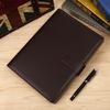 Wow Libreta Personalizada Cuaderno de Cuero Oscuro Diario Oficina Negocios Libreta Pequeña Se Puede Imprimir con Logotipo