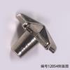 Hebilla decorativa triangular de 7 mm de largo para ropa, zapatos, flor para zapatos, hebilla de aguja, accesorios para equipaje, alfiler, chapado estándar al por mayor