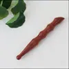 Bastão de Acupressão Sândalo Medicina Tradicional Chinesa Caneta de Acupressão Bastão de Massagem com Óleo Essencial Caneta de Acupressão Bastão para Abrir Pontos de Acupuntura Bastão para Puxão Muscular Caneta de Ponto de Acupuntura Bastão de Ponto de Acupuntura