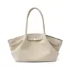 Bolso Tote de Gran Capacidad Casual a la Moda para Mujer, Nuevo Estilo Otoño e Invierno, Textura de Alta Calidad, Lujo Ligero, Elegante Bolso de Hombro Individual para Debajo del Brazo, Moderno