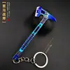 Delta Force Game Temporada S11 Reimaginada: Executioner, North Star Creed Chaveiro Modelo de Metal 9cm