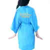 Suministro Exclusivo Transfronterizo para Fiestas de Niñas, Batas Doradas Estampadas para Cumpleaños Infantiles, Kimonos de Noche de Princesa de Cumpleaños, Cárdigans