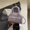 Nova Bolsa de Laço de Nicho para Mulheres Primavera 2026, Bolsa Transversal Simples na Moda, Bolsa de Mão Casual Bolsa Bowling