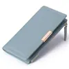 Billetera Larga para Mujer 80% de Descuento con Cremallera, Billetera Multifuncional de Cuero con Ranuras para Tarjetas de Gran Capacidad, Billetera de Mano, en Stock