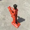 Elevador de vía de ferrocarril tipo cremallera, operado manualmente, resistente a impactos y flexible de usar, para minería