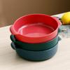 Tazón para ensalada de frutas Tazón para postre Plato creativo binaural para desayuno Tazón para verduras personalizado Tazón para arroz Tazón de plástico resistente a las caídas Tazón para fideos