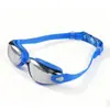 Gafas de Natación para Adultos de Silicona Coloridas Galvanizadas Impermeables y Antivaho Alta Definición Unisex Gafas de Natación al por Mayor Anti-UV