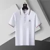 Transfronterizo [Versión Correcta] 26 Camisa Polo de Verano para Hombre de Negocios Estilo Nuevo con Cuello Campana y Mangas Cortas, Estilo Europeo y Americano, Alternativa de Comercio Exterior